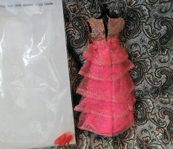 romantic ruffles dress 1871 bk view